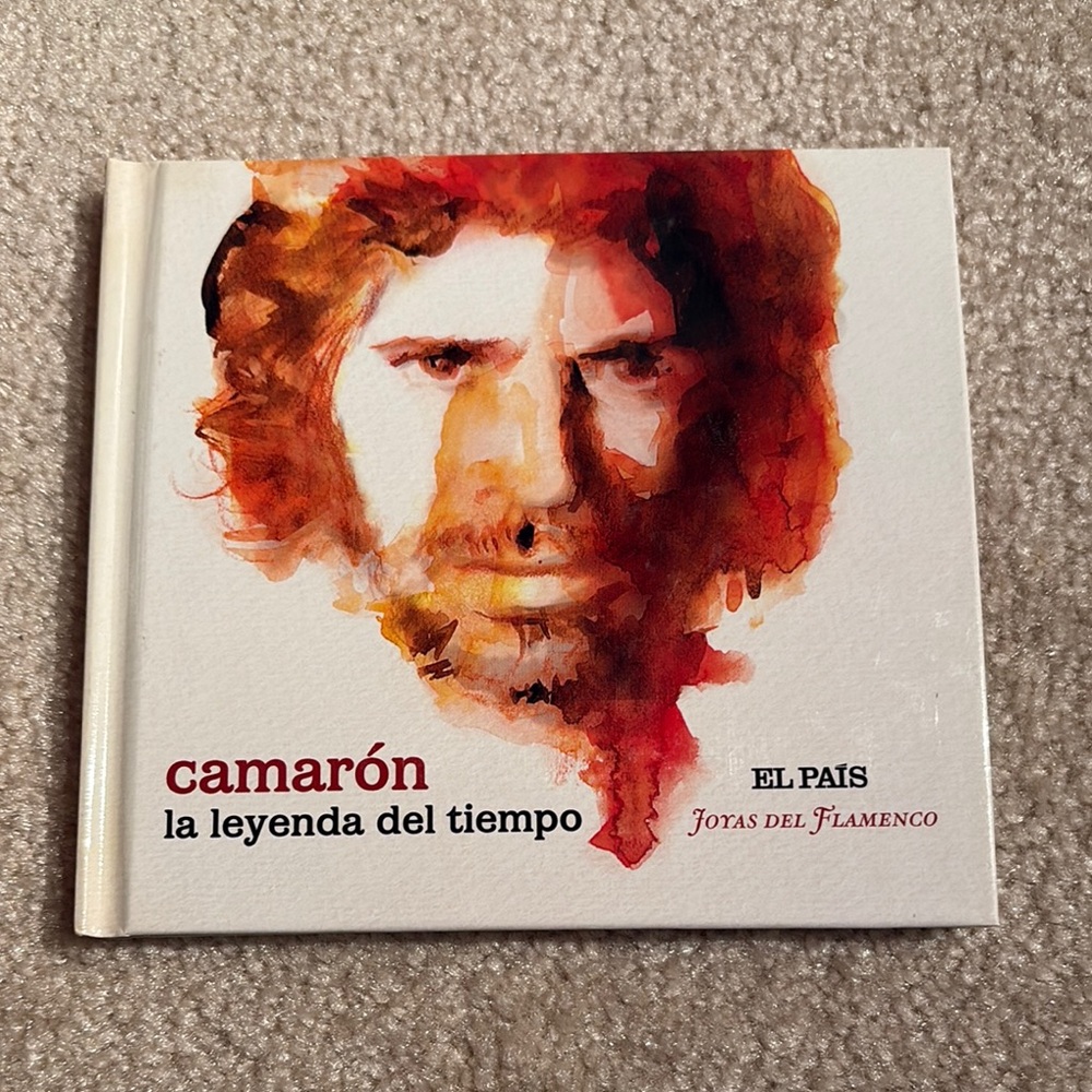 Camarón La Leyenda del Tiempo Album- CD and  booklet, w his history (in Spanish)